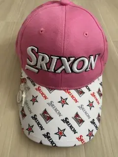 新品未使用 Srixon ピンクキャップ 調整可能 マーカー付き　フリーサイズ