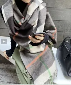 Spick and Span ジョシュアエリスカシミヤチェックストール