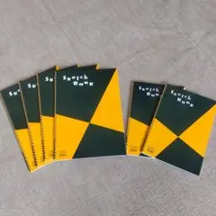 マルマン スケッチブック A4x２冊、B4x４冊　新品