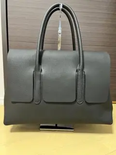 メゾンタクヤ SAMURAI オールレザー巾着バッグ ブルーブラック MAISON TAKUYA (メゾンタクヤ) Samurai ソフトカーフ巾着バッグ