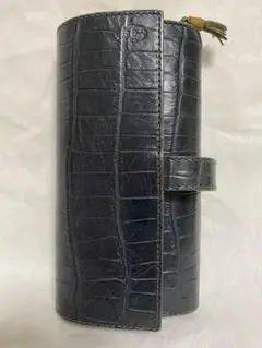 Felisi(フェリージ) 長財布　エンボスレザー　ネイビー