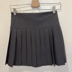 【美品】RALPH LAUREN プリーツスカート グレー サイズ 140