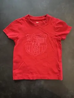 FCBロゴ 赤いTシャツ 9m BARÇA