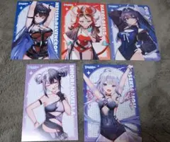 ホロナツパラダイス EN 特典 ポストカード　5枚セット