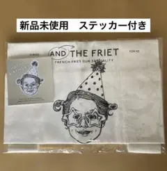 新品未使用　AND THE FRIET エコバッグ　ステッカー付き