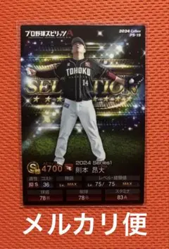 カルビー　プロ野球スピリッツポテトチップス　PS-19 則本昴大選手