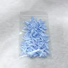 水色 リボン 約50個