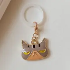 ハンドメイド　めじるしアクセサリー　猫のアンブレラマーカー