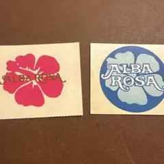 ALBA ROSA ステッカーセット