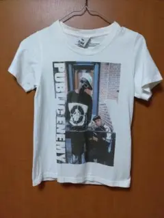 x-girl PUBLIC ENEMY Tシャツ