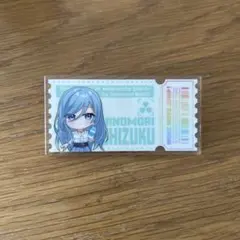 日野森雫　アクリルバッジ　モモジャン　プロセカ