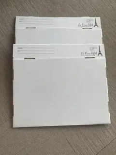 ダンボール製メモリアルボックス　2個セット