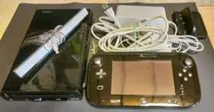 Wii U 本体 ブラック ACアダプター付き