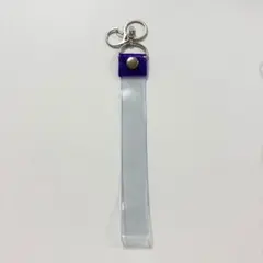 銀テープホルダー キーストラップ 25mm幅 ロング1個