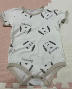 スヌーピー半袖ロンパース80サイズ