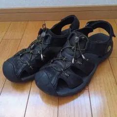 クオード Quordメンズウォーターシューズ　サンダル　ブラック　25,5cm