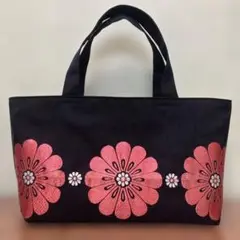 帯リメイクトートバッグ