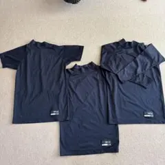 アンダーシャツ3枚セット　半袖×2枚　長袖×1枚 Mサイズ
