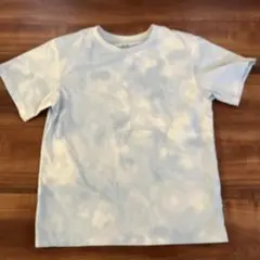 UNIQLO 水色 タイダイ　半袖　Tシャツ　140