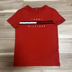 キッズ 半袖Tシャツ レッド サイズ7（122cm相当）