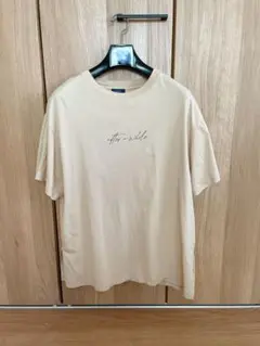SHIPS ベージュ Tシャツ 半袖
