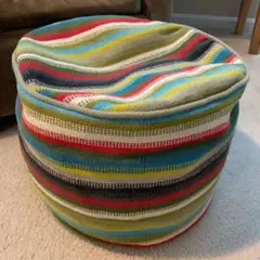 Crate & Barrel Cayden Pouf クッション