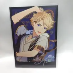 あんスタ 鳴上嵐 偶像梦幻祭2 黒色舞台 black stage ポラロイド