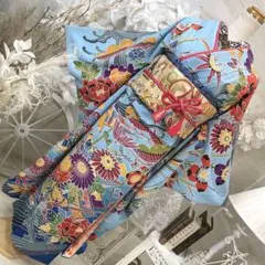 セミアンティーク振袖★袋帯セット