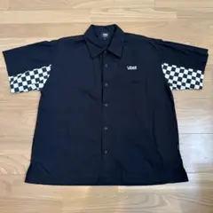 VANS チェッカー半袖シャツ