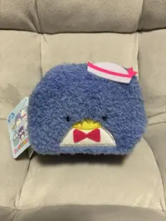 【早い者勝ち】はぴだんぶい ふわふわミニキャラメルポーチ　タキシードサム