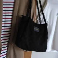 FASHION & BAG ブラックショルダーバッグ