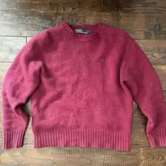 Polo Ralph Lauren ニット セーター ワインレッド ボルドー