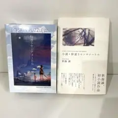 小説・秒速5センチメートル&ジクソパズル