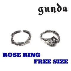 gunda ガンダ ROSE RING(Pair) ローズリング(ペア) リング