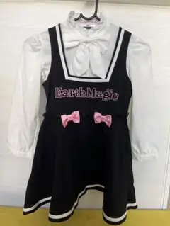 ★極美品★アースマジック＊ジャケット/スカート上下セット＊卒服＊150㎝ mn1891-03_1.jpg