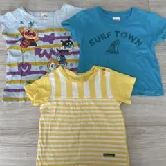 子供用Tシャツ 3枚セット　アンパンマン