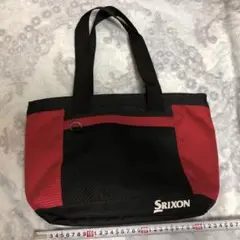 スリクソン 保冷ミニトートバッグ 未使用に近いです。カラーはレッド&ブラック
