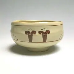赤膚焼　奈良絵茶碗　大塩昭山作　21-040