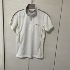 Kaepa メッシュハーフジップシャツ ホワイト