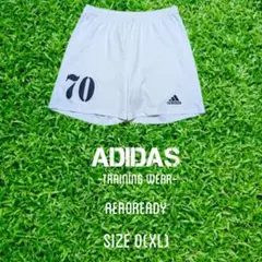 adidas アディダス　サッカーパンツ ショートパンツ　Ｏ ホワイト