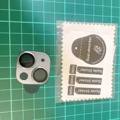 レンズカバー iPhone 15 /15 Plus用 カメラフィルム ブルー