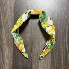 バナナプリント カチューシャ
