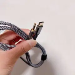 type C to 3.5ミリ　オスジャック　1.2m