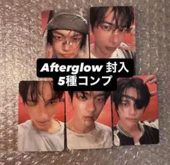 txt Together Afterglow 封入 トレカ コンプ 5種①