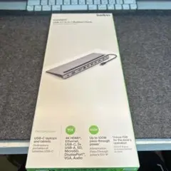 Belkin ドッキングステーション USB-Cハブ 11-in-1 Mac対応