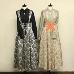 Amavel Oriental Arabesque ブラウス&ロングスカート