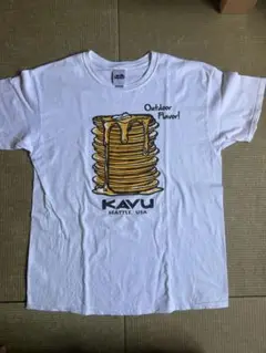 KAVU パンケーキデザイン Tシャツ Lサイズ