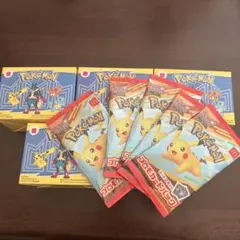 ポケモンカードパック マクドナルド コラボ ハッピーセット 5パック　おもちゃ付