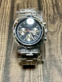 送料¥0！TYBERLEY クォーツクロノ腕時計(新品)