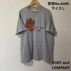 メンズ　両面プリント　USA古着　Tシャツ　PORT and COMPANY